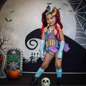 Sally Nightmare Before Christmas Toddler Girl Costume from Jayden & Olivia